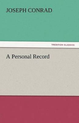 Joseph Conrad - Personal Record, Häftad