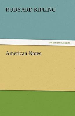 bokomslag American Notes