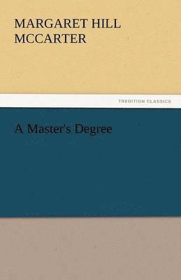 A Master's Degree 1