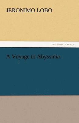 bokomslag A Voyage to Abyssinia