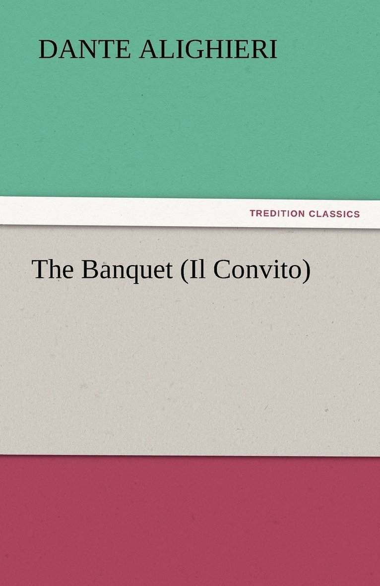 The Banquet (Il Convito) 1