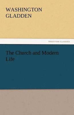 bokomslag Church and Modern Life