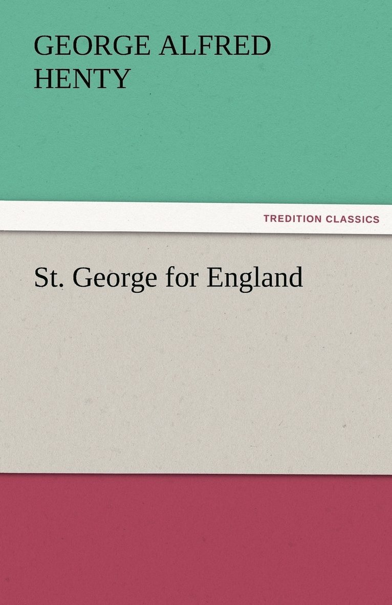 St. George for England 1