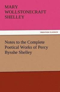 bokomslag Notes to the Complete Poetical Works of Percy Bysshe Shelley