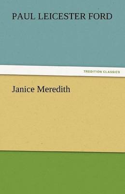 Paul Leicester Ford - Janice Meredith, Häftad