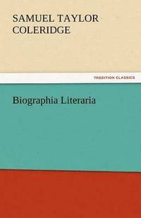 bokomslag Biographia Literaria