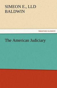 bokomslag American Judiciary