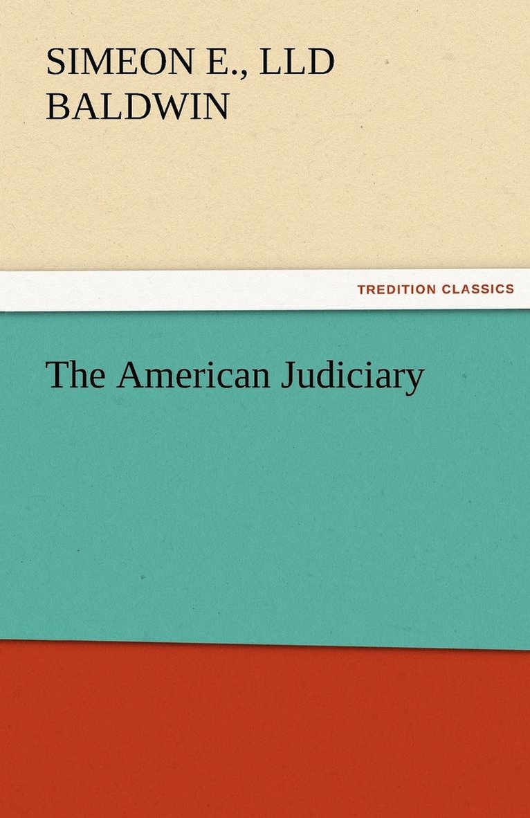 American Judiciary 1