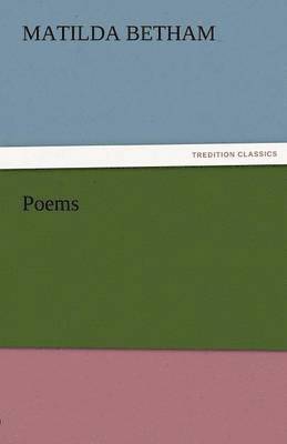 Matilda Betham - Poems, Häftad