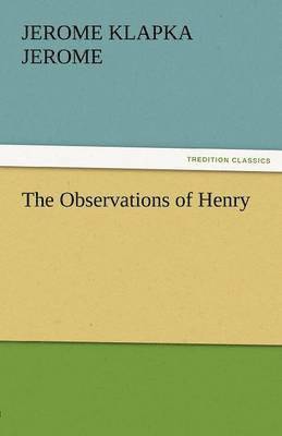 bokomslag Observations of Henry