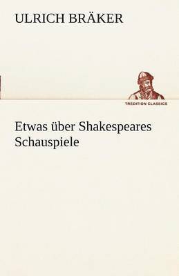 Etwas Uber Shakespeares Schauspiele 1