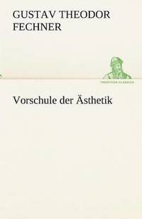 bokomslag Vorschule Der Asthetik