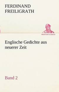 bokomslag Englische Gedichte Aus Neuerer Zeit 2