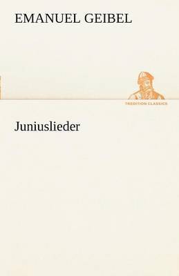 bokomslag Juniuslieder