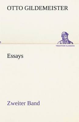 Essays - Zweiter Band 1