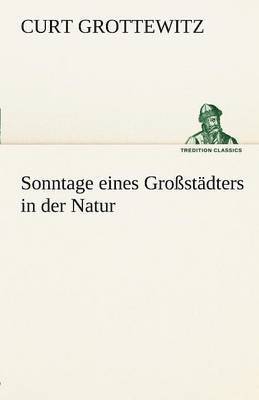 Sonntage Eines Grossstadters in Der Natur
