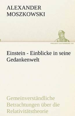 bokomslag Einstein - Einblicke in seine Gedankenwelt