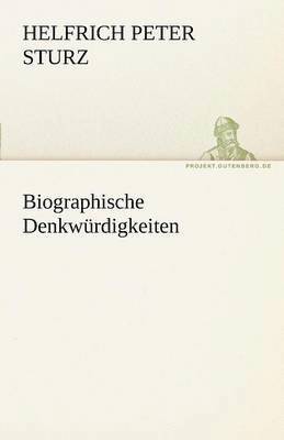 bokomslag Biographische Denkwurdigkeiten