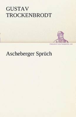 bokomslag Ascheberger Spruch