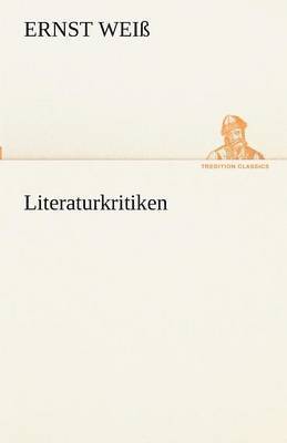 bokomslag Literaturkritiken