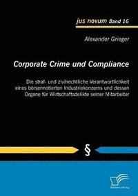 bokomslag Corporate Crime und Compliance