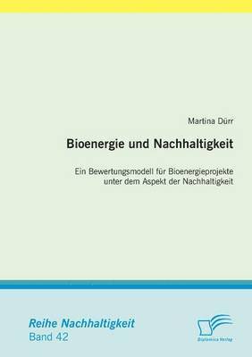 bokomslag Bioenergie und Nachhaltigkeit