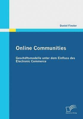 Daniel Finster - Online Communities, Häftad