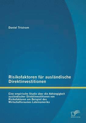 bokomslag Risikofaktoren fr auslndische Direktinvestitionen