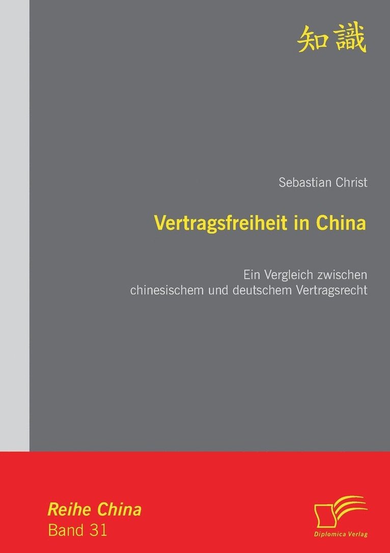 Vertragsfreiheit in China 1