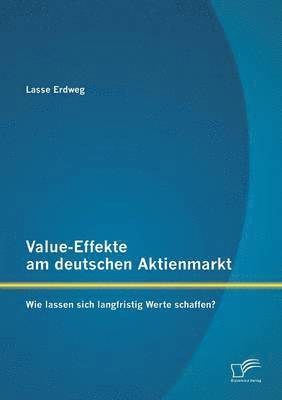 Value-Effekte am deutschen Aktienmarkt 1