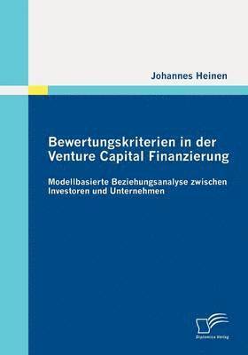 bokomslag Bewertungskriterien in der Venture Capital Finanzierung