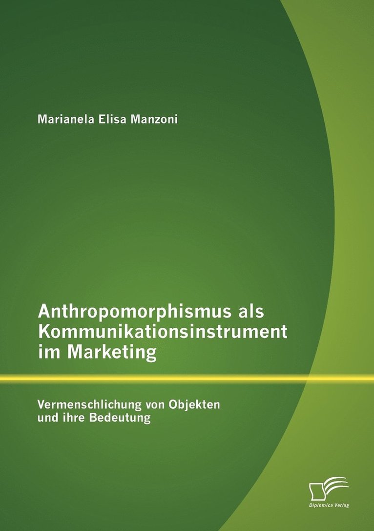 Anthropomorphismus Als Kommunikationsinstrument Im Marketing 1