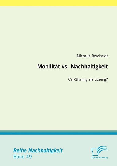 bokomslag Mobilitt vs. Nachhaltigkeit