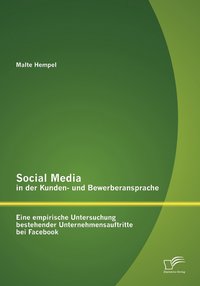 bokomslag Social Media in der Kunden- und Bewerberansprache