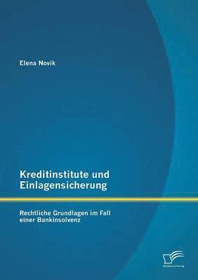 bokomslag Kreditinstitute und Einlagensicherung