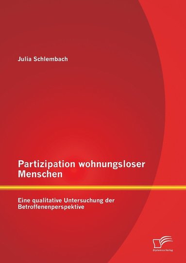 bokomslag Partizipation wohnungsloser Menschen