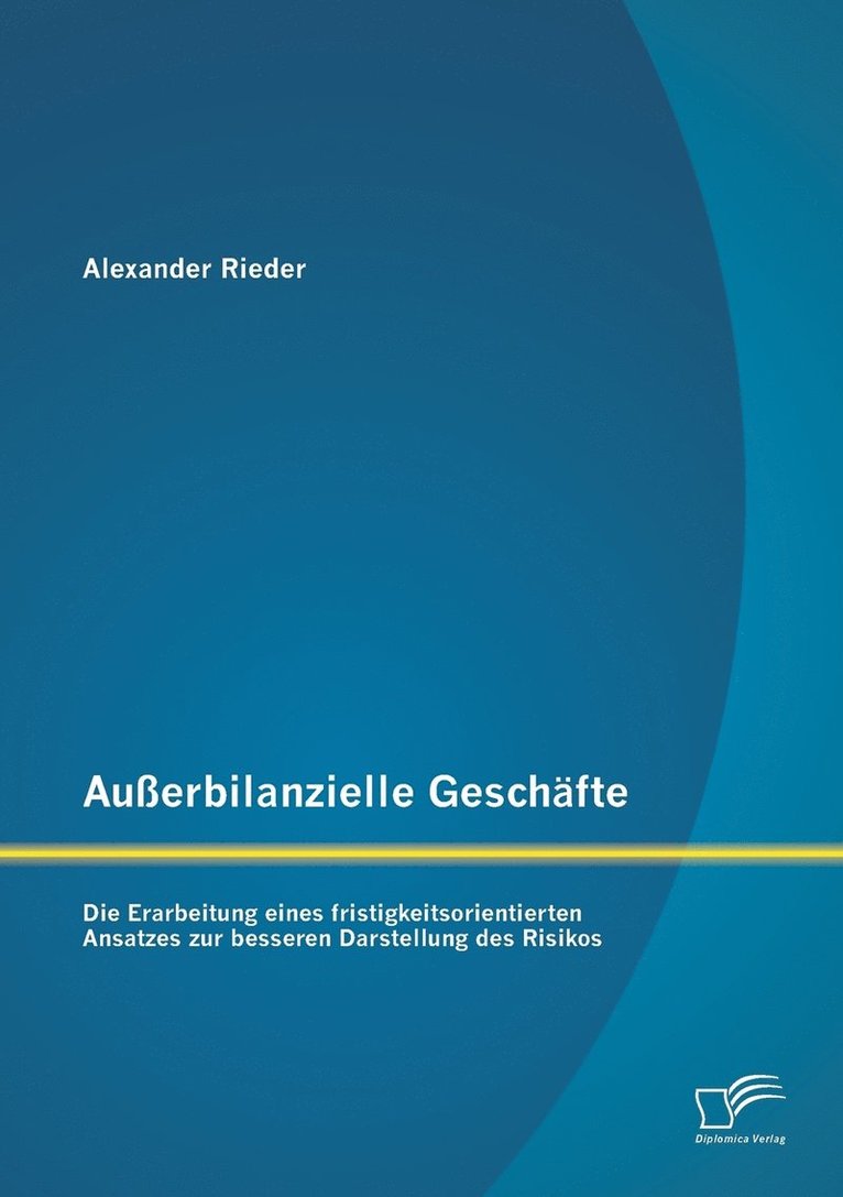 Auerbilanzielle Geschfte 1