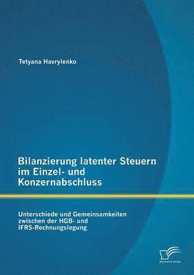 bokomslag Bilanzierung latenter Steuern im Einzel- und Konzernabschluss