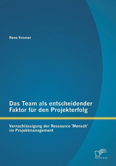 bokomslag Das Team als entscheidender Faktor fr den Projekterfolg