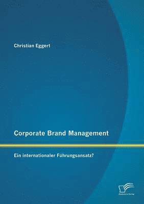bokomslag Corporate Brand Management