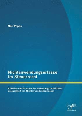 Nichtanwendungserlasse im Steuerrecht 1