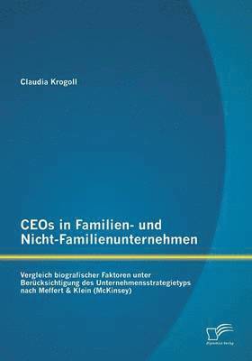 bokomslag CEOs in Familien- und Nicht-Familienunternehmen