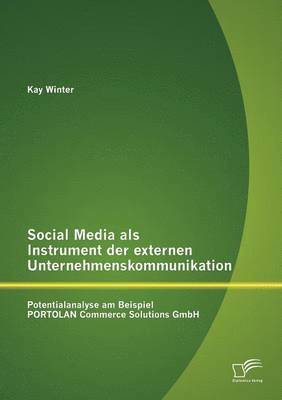 bokomslag Social Media als Instrument der externen Unternehmenskommunikation