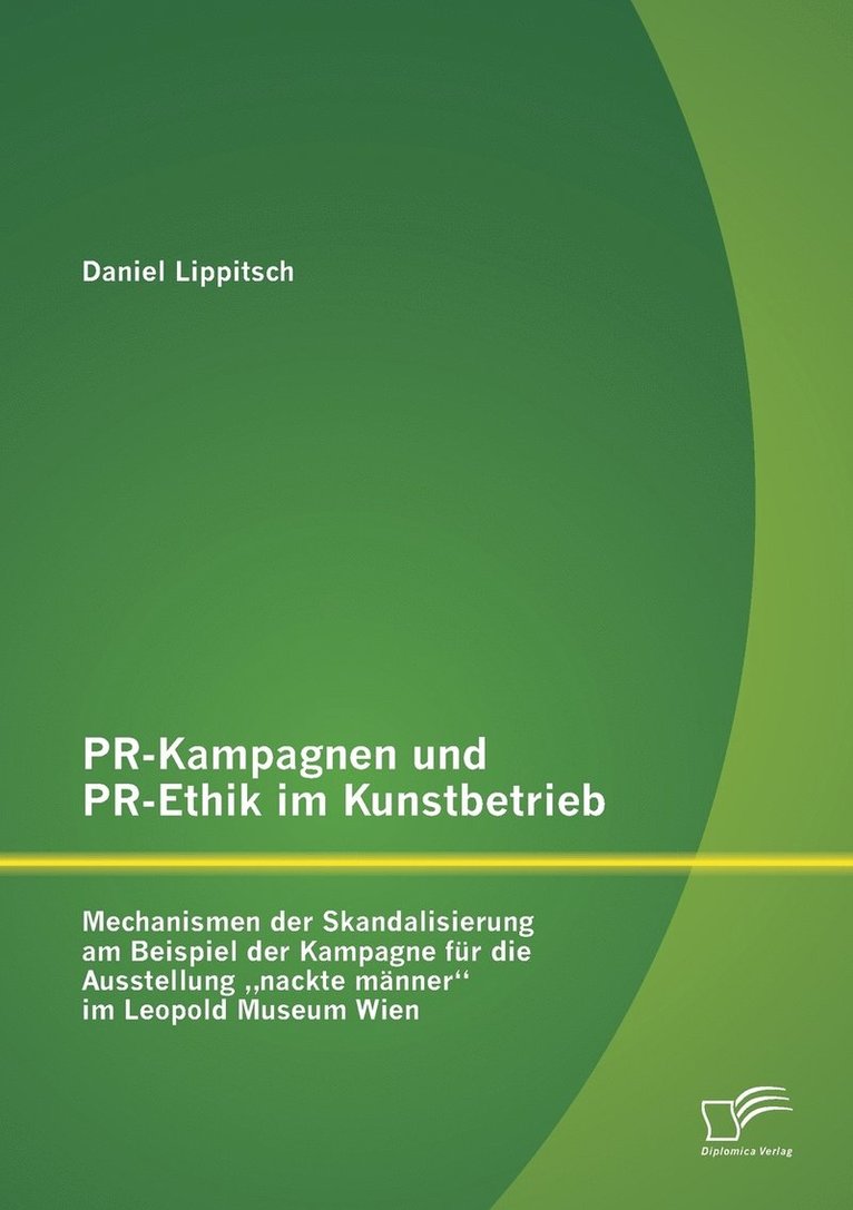 Daniel Lippitsch - PR-Kampagnen und PR-Ethik im Kunstbetrieb, Häftad