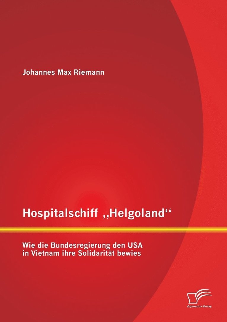 Johannes Max Riemann - Hospitalschiff "Helgoland, Häftad