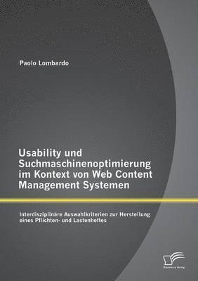 Usability und Suchmaschinenoptimierung im Kontext von Web Content Management Systemen 1