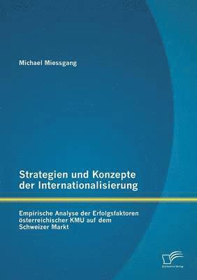 bokomslag Strategien und Konzepte der Internationalisierung