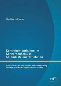 bokomslag Kontrahentenrisiken im Konzernabschluss bei Industrieunternehmen