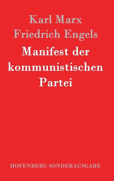 bokomslag Manifest der kommunistischen Partei