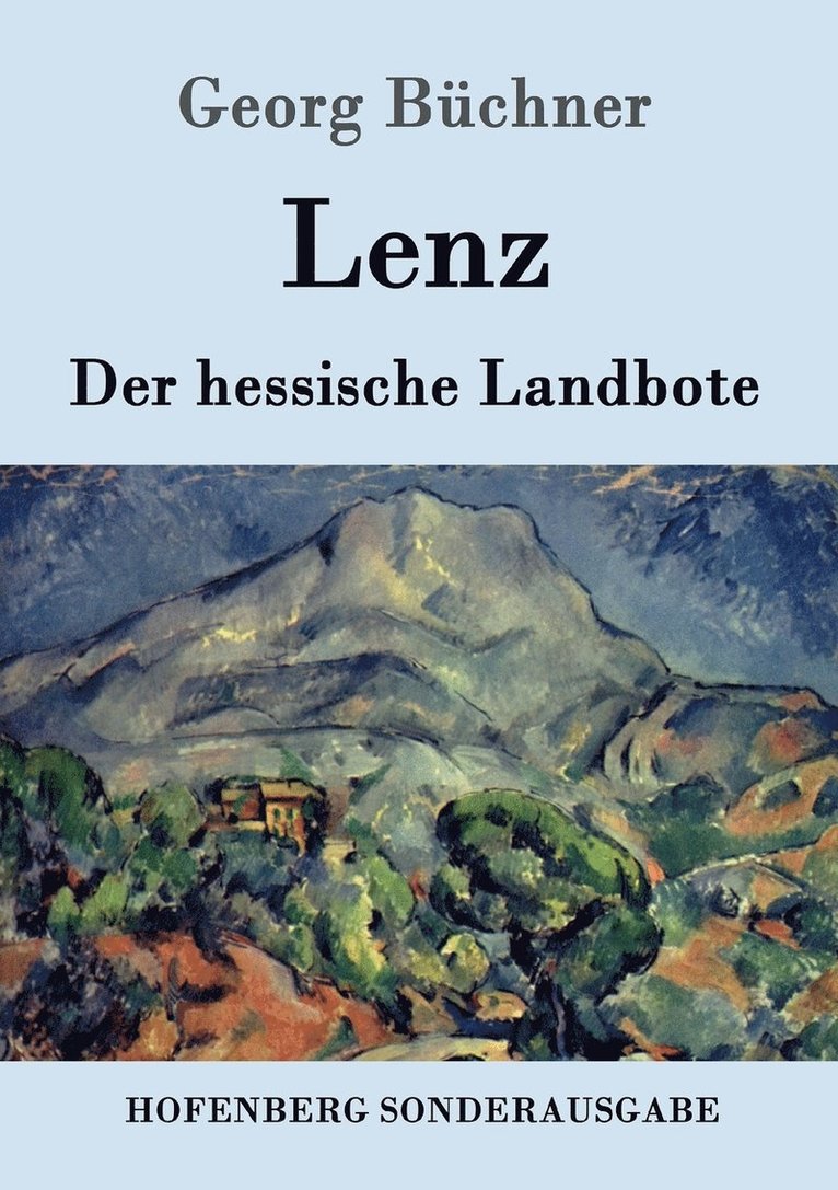 Georg Büchner - Lenz / Der hessische Landbote, Häftad